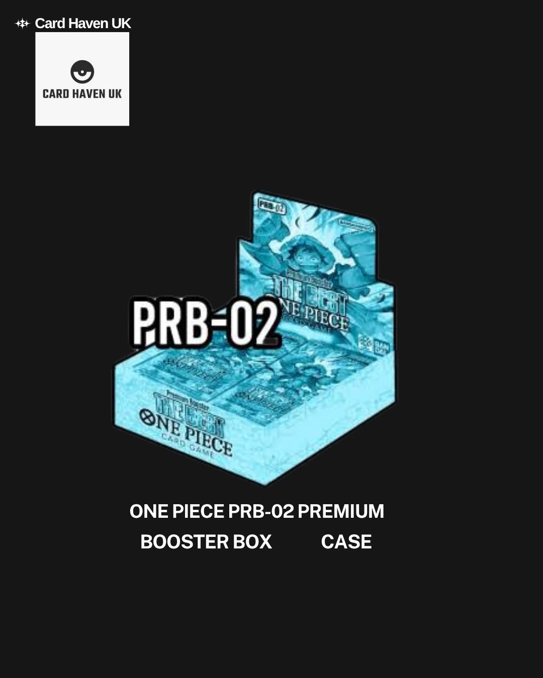 One Piece Card Game: PRB-02 Premium Booster Box (x10) Case (English)