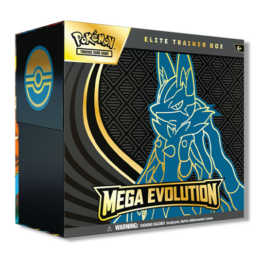 Pokemon TCG: Mega Evolution Base - Elite Trainer Box (Lucario) | Pre Order